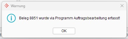 warnung