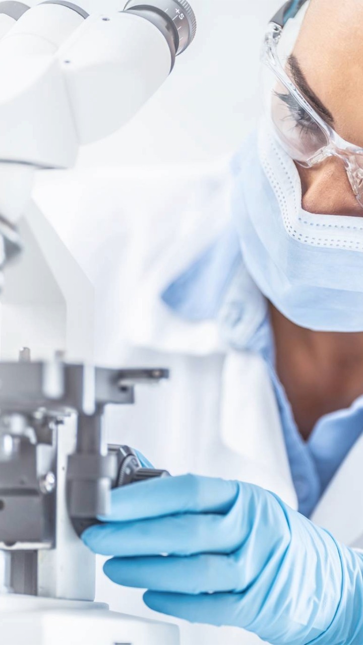 woman working in a laboratory